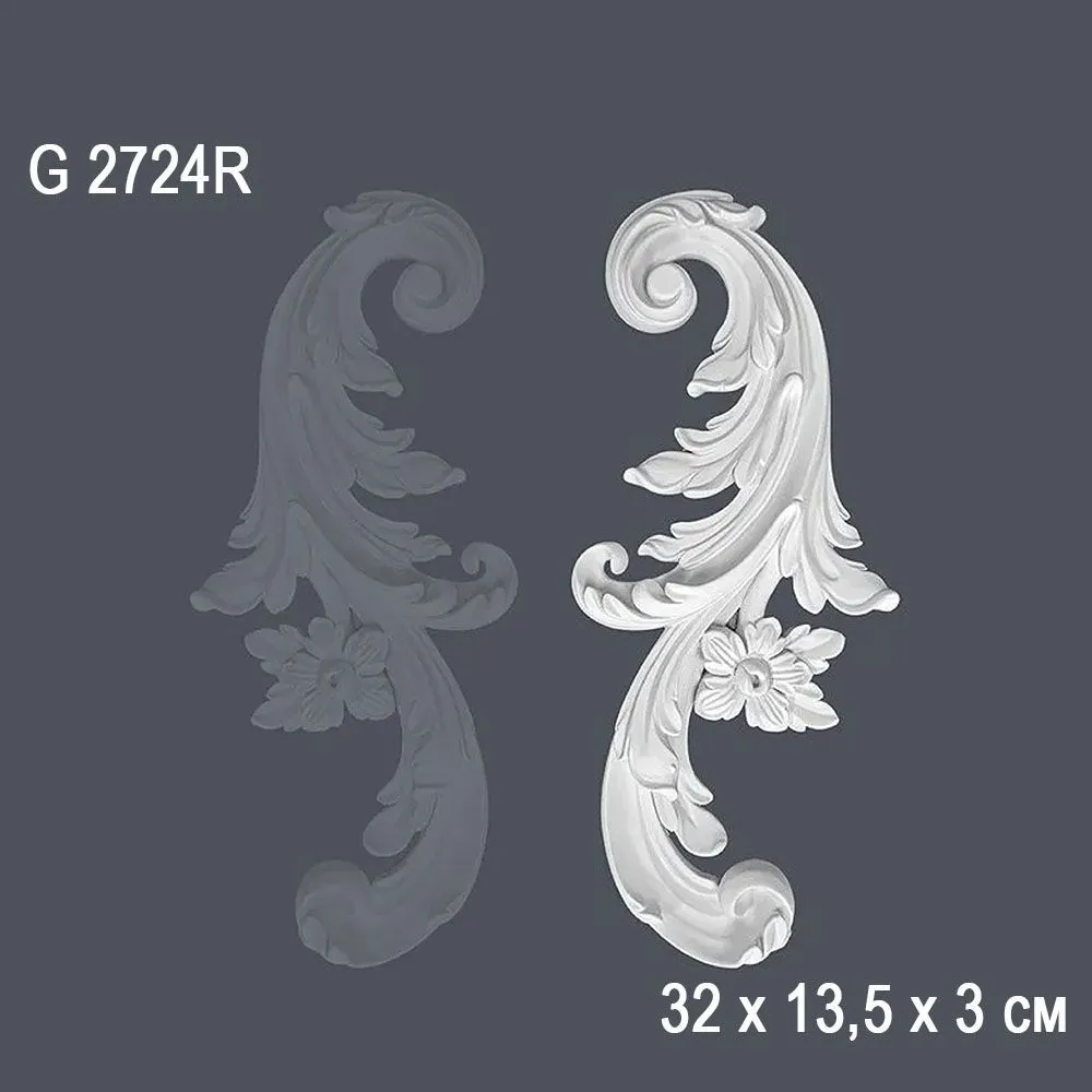 Орнамент G2724R 32х13.5х3 см ()