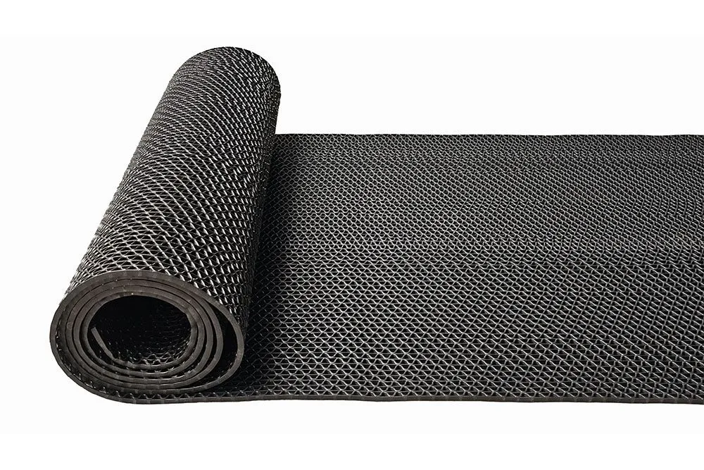 Дорожка PVC  Aqua Step на входную группу  S- 8мм B-0,9м L -12м  Черная