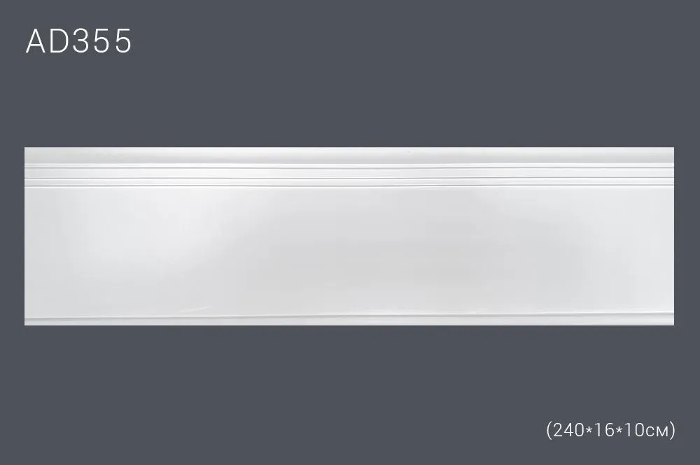 Декор. профиль AD355 244х19,6х3,6см (20)