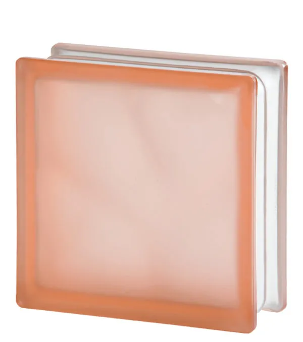 Стеклоблок PINK 1919/8 WAVE SAHARA 2S VE 124152