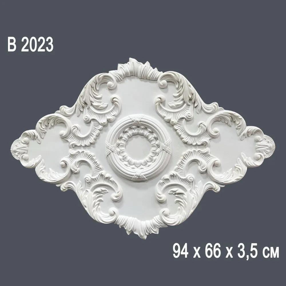 Декор. розетка В2023  94х66х3,5см (5)