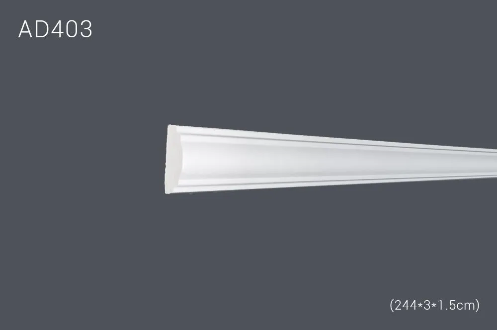 Декор. профиль AD403 244х3х1.5cm (75)
