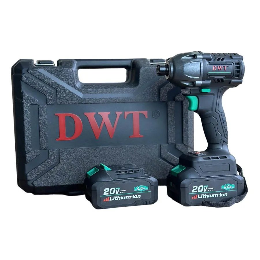 Винтоверт аккумуляторный DWT PLUS, ASCP-20 DN- 4C2 BMC,сила заворачивания 350 N/m 