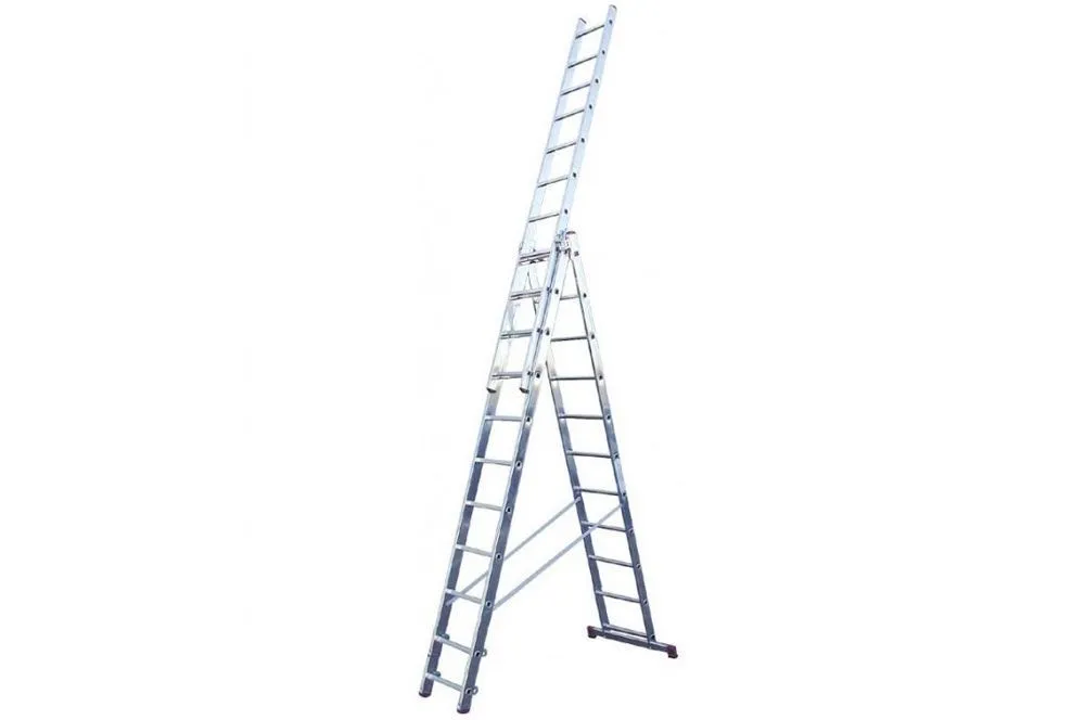 Ал лестница CORDA  3х11, Н 3,1/4,55/6,45м (010421)