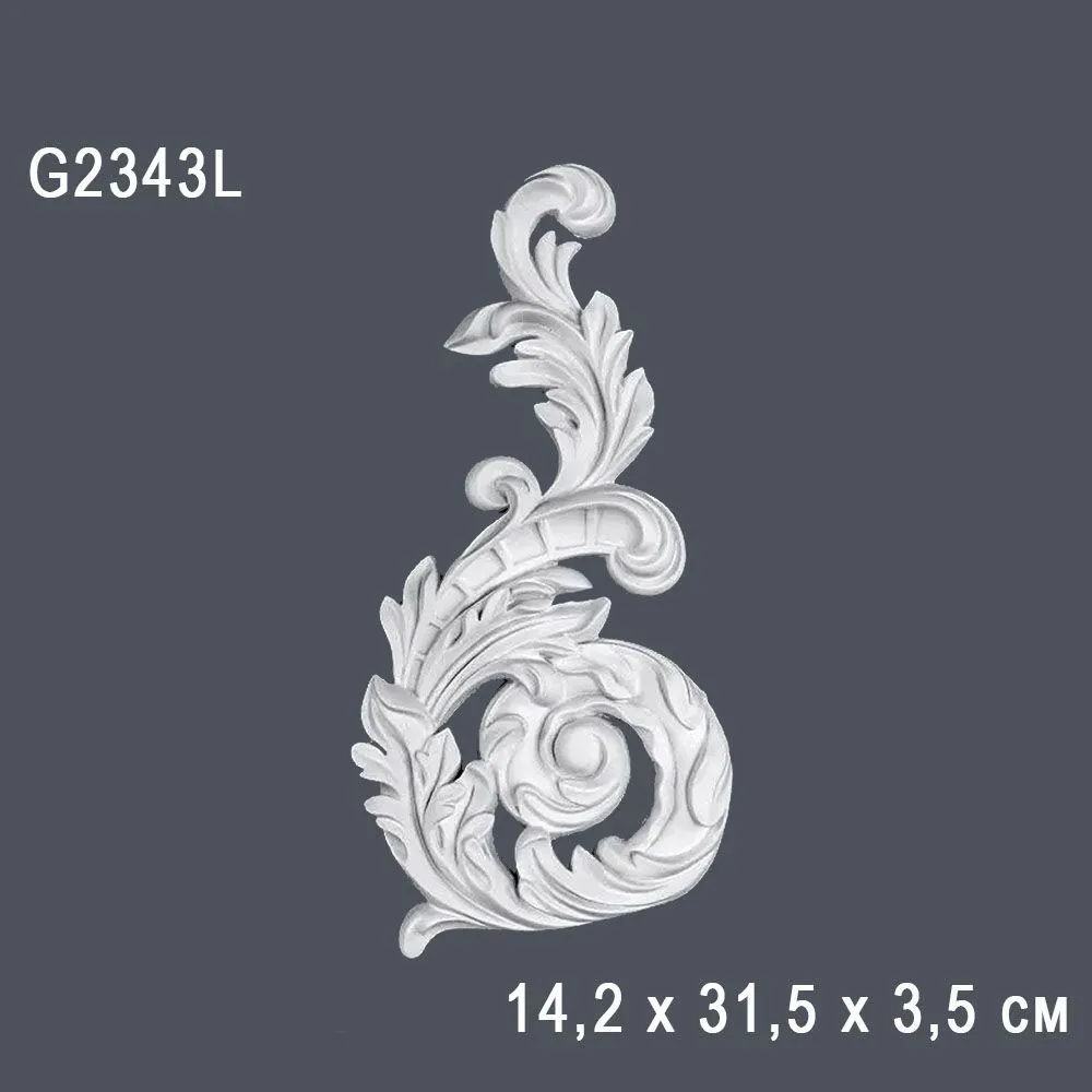 Орнамент G2343L 14.2х31.5х3.5см (20)*