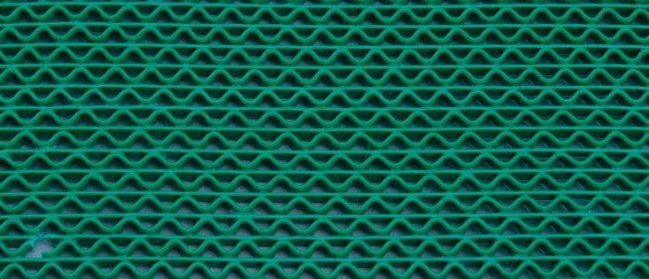 Дорожка PVC Aqua Step на входную группу  S- 8мм B-0,9м L -12м  Зеленая