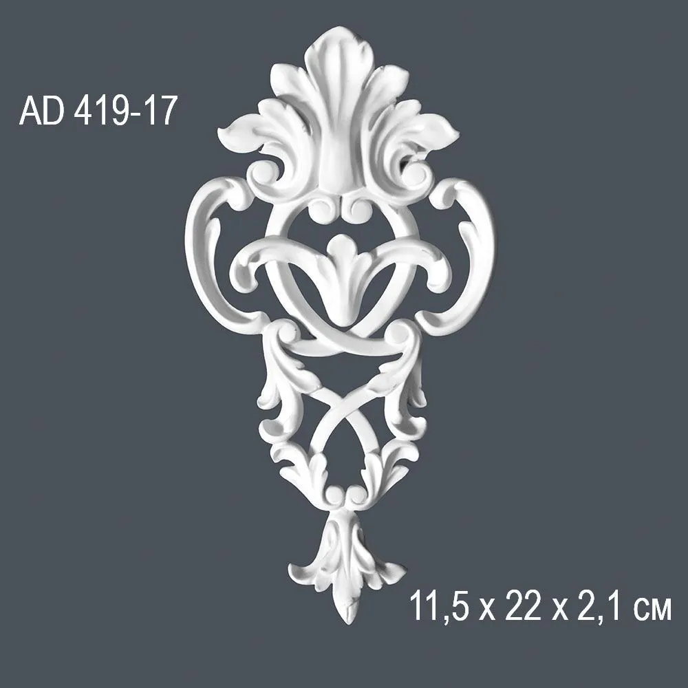 Декор. профиль AD 419-17 11,5х22х2.1см (20)