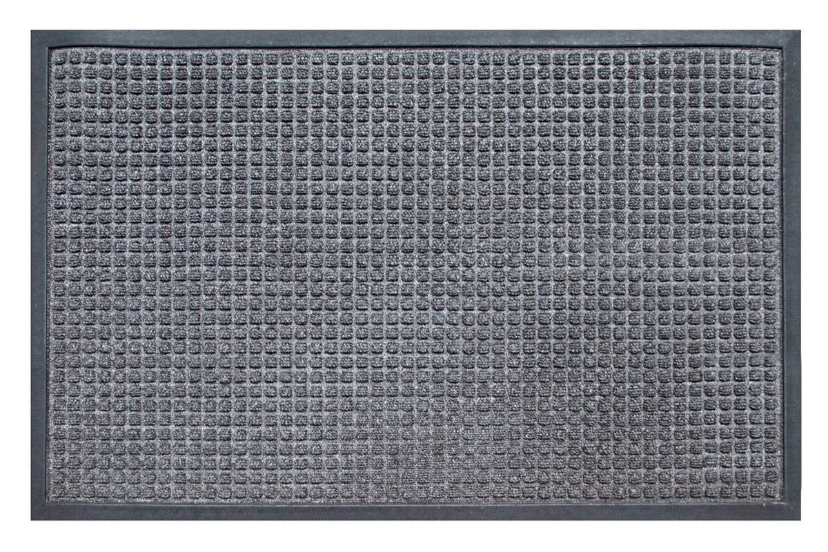 Коврик KG  TM 027    1,20м х 1,80м  Резина-текстиль мелкие квадраты черный