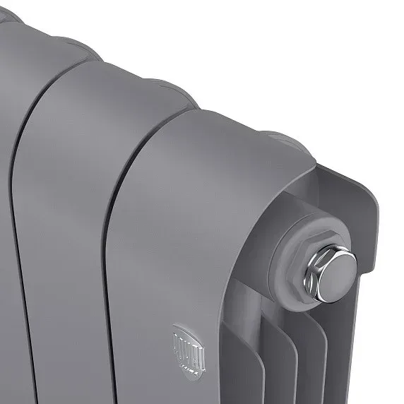 Биметаллический радиатор Royal Thermo - INFINITY Silver Satin 500/100 (темно-серебристый)