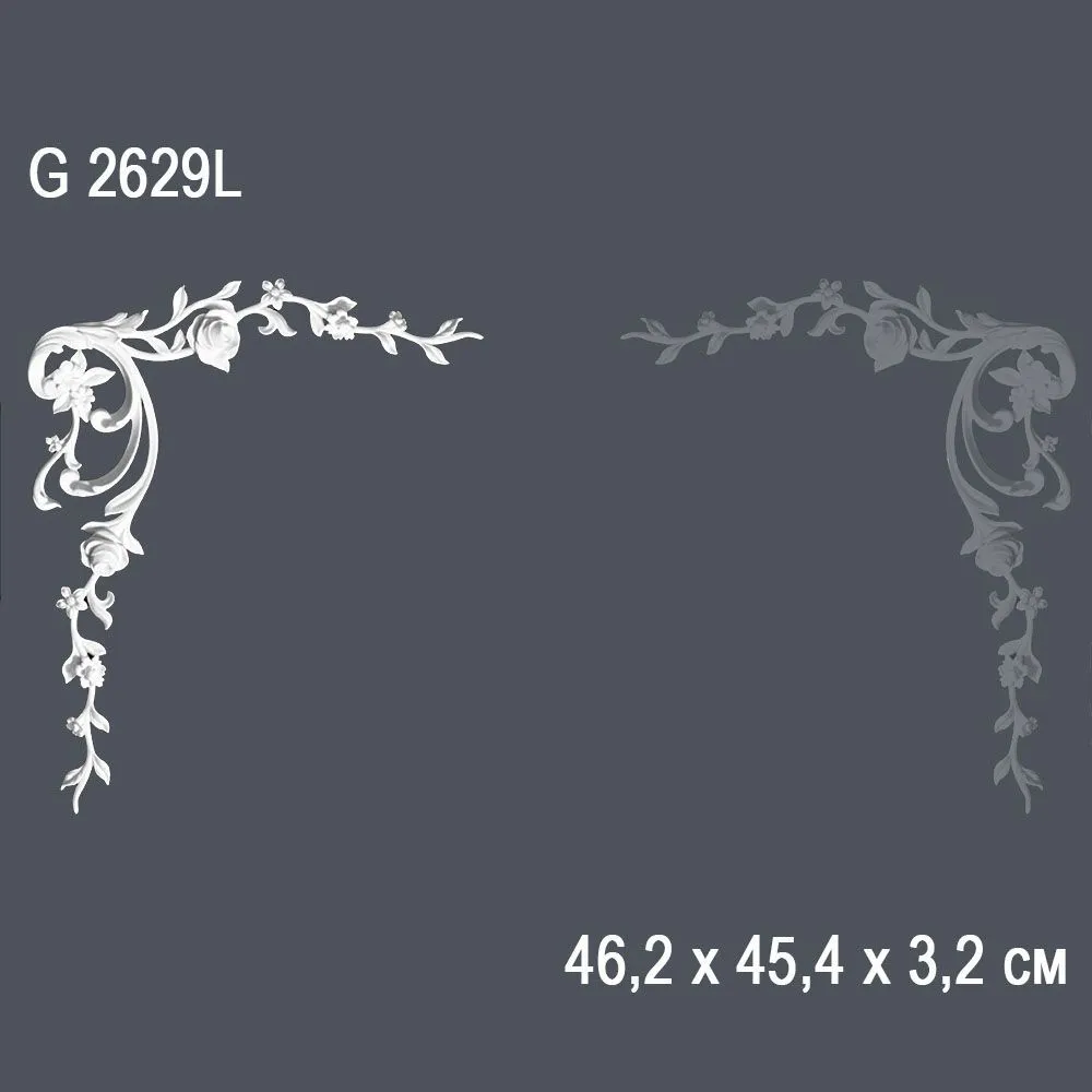 Орнамент G2629L 46.2х45.4х3.2см (20)