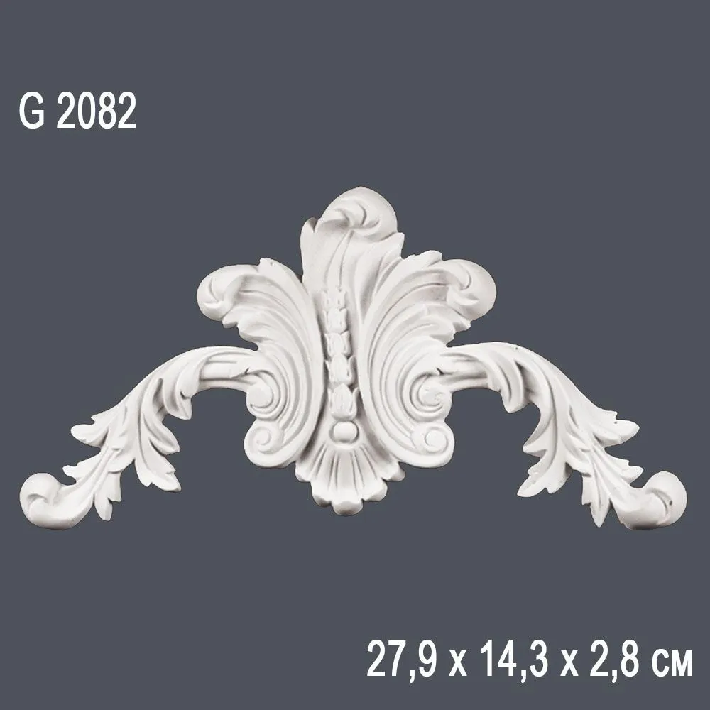 Орнамент G2082 27.9х14,3х2,8см (40)