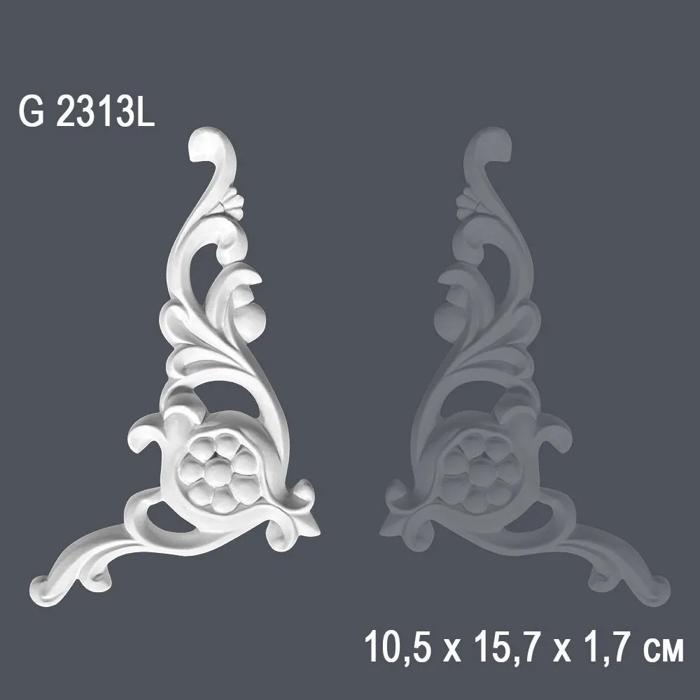 Орнамент G2313Л 10,5х15,7х1,7см (100)