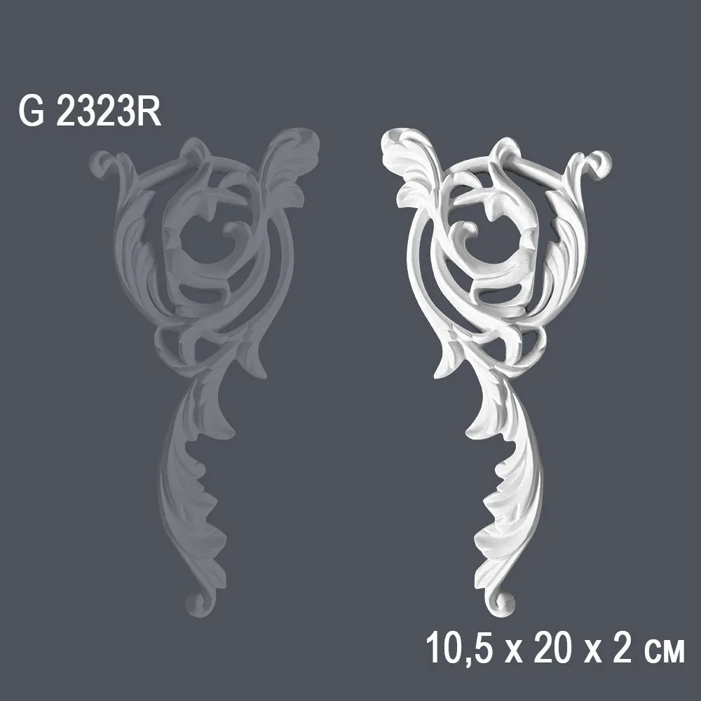 Орнамент G2323П 10,5х20х2см (50)
