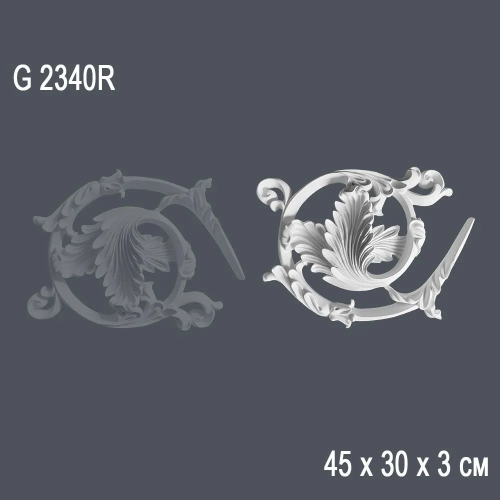 Орнамент G2340R 45x30x3см (40)