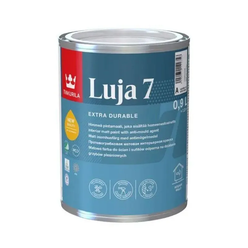 LUJA 7 "A" Краска противогрибковая интерьерная матовая 0,9 л