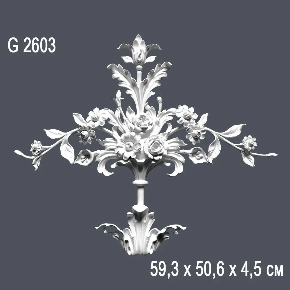 Орнамент G2603 59,3х50,6х4,5см (10)