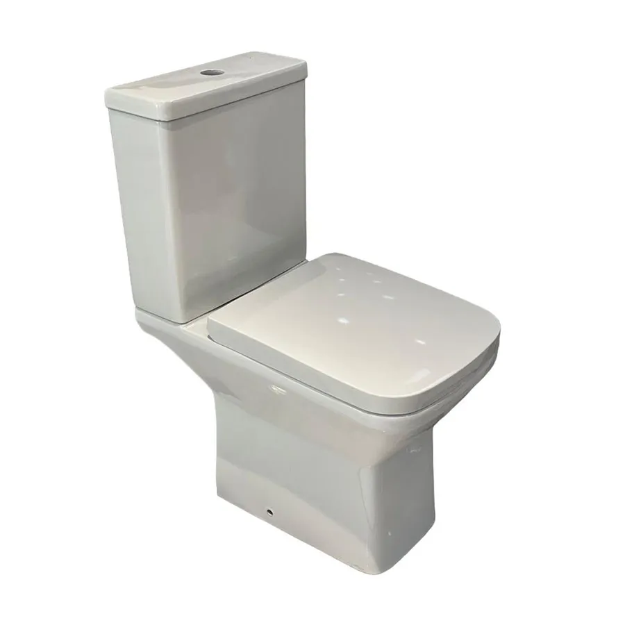 235 121  Унитаз компакт Saniteco SW-135P белый 600х360х810