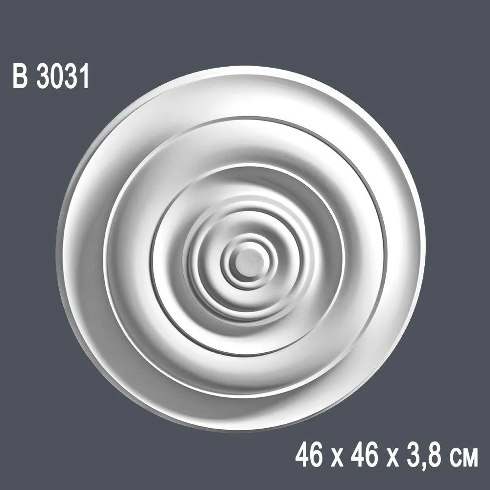 Декор. розетка В3031 46х46х3,8см (20)
