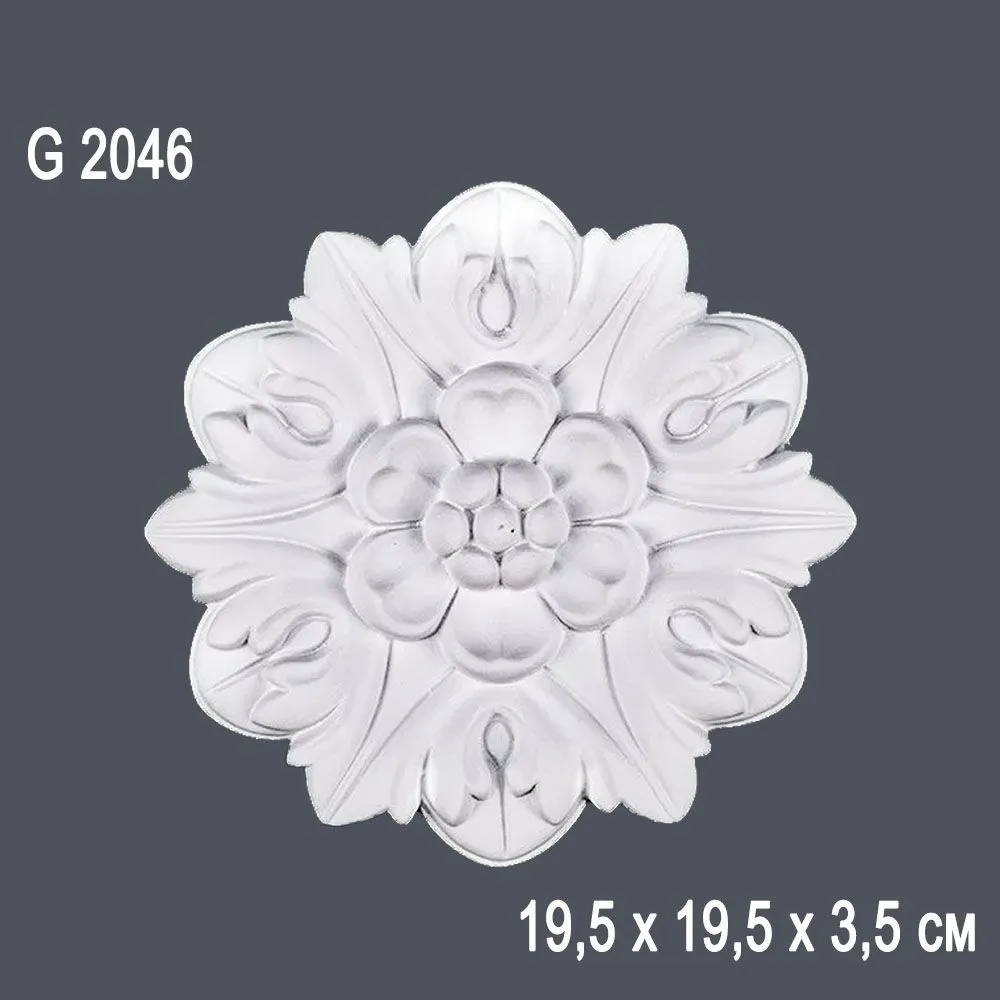 Декор. розетка  G2046 19,5х19,5х3,5см