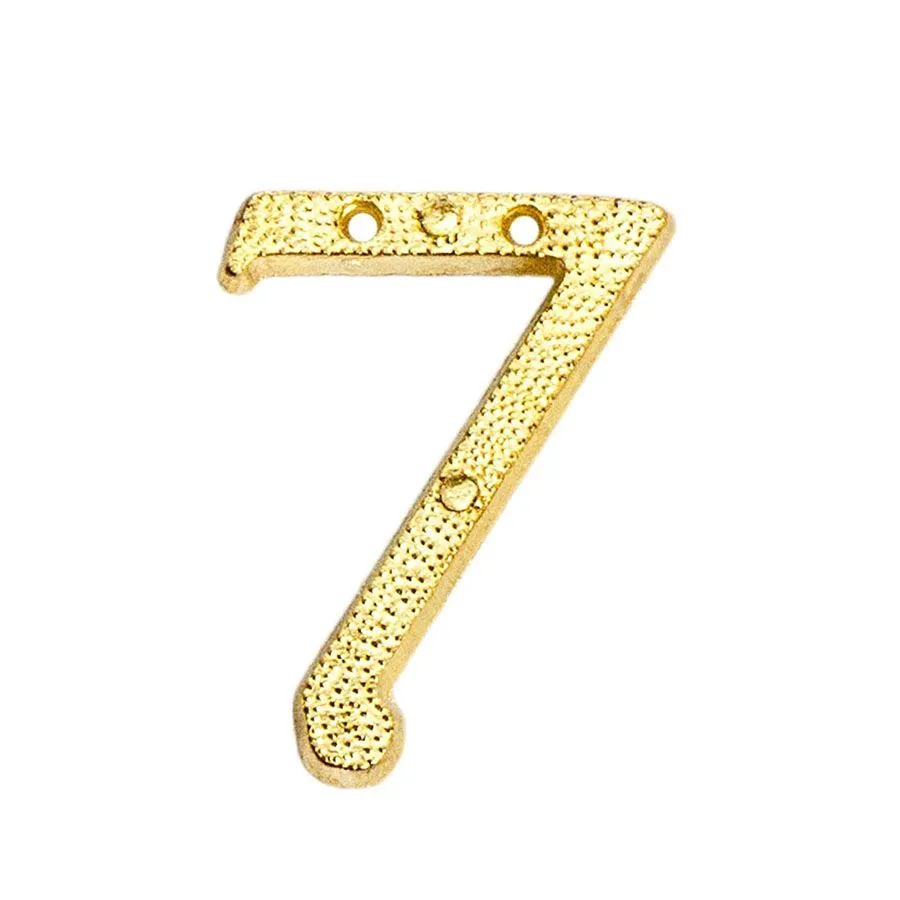 Номер дверной "7" золото "Element"