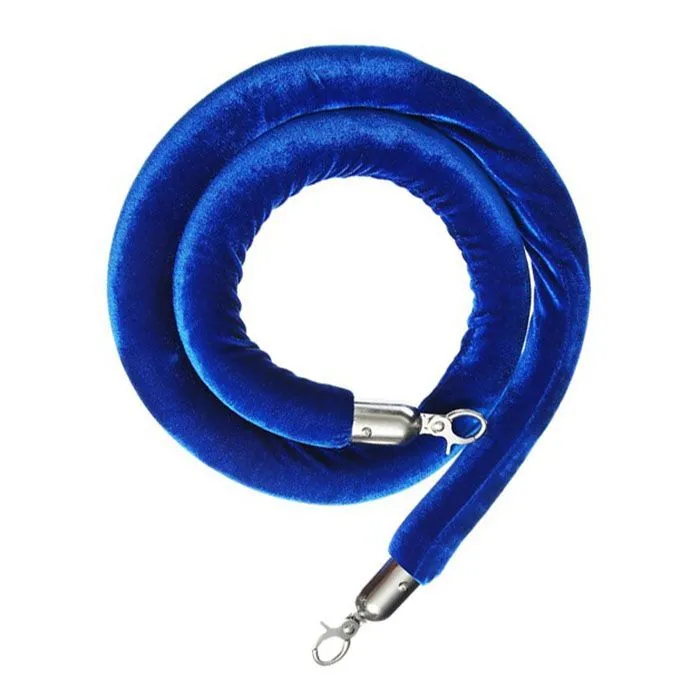 Канат декорат. вельветовый синий 1400