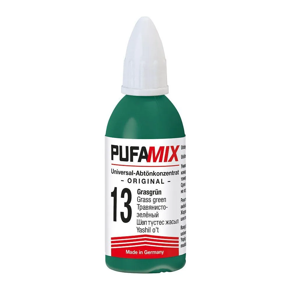 Колер PUFAS для тонирования pufamix  №13 травянисто- зеленый 20 мл
