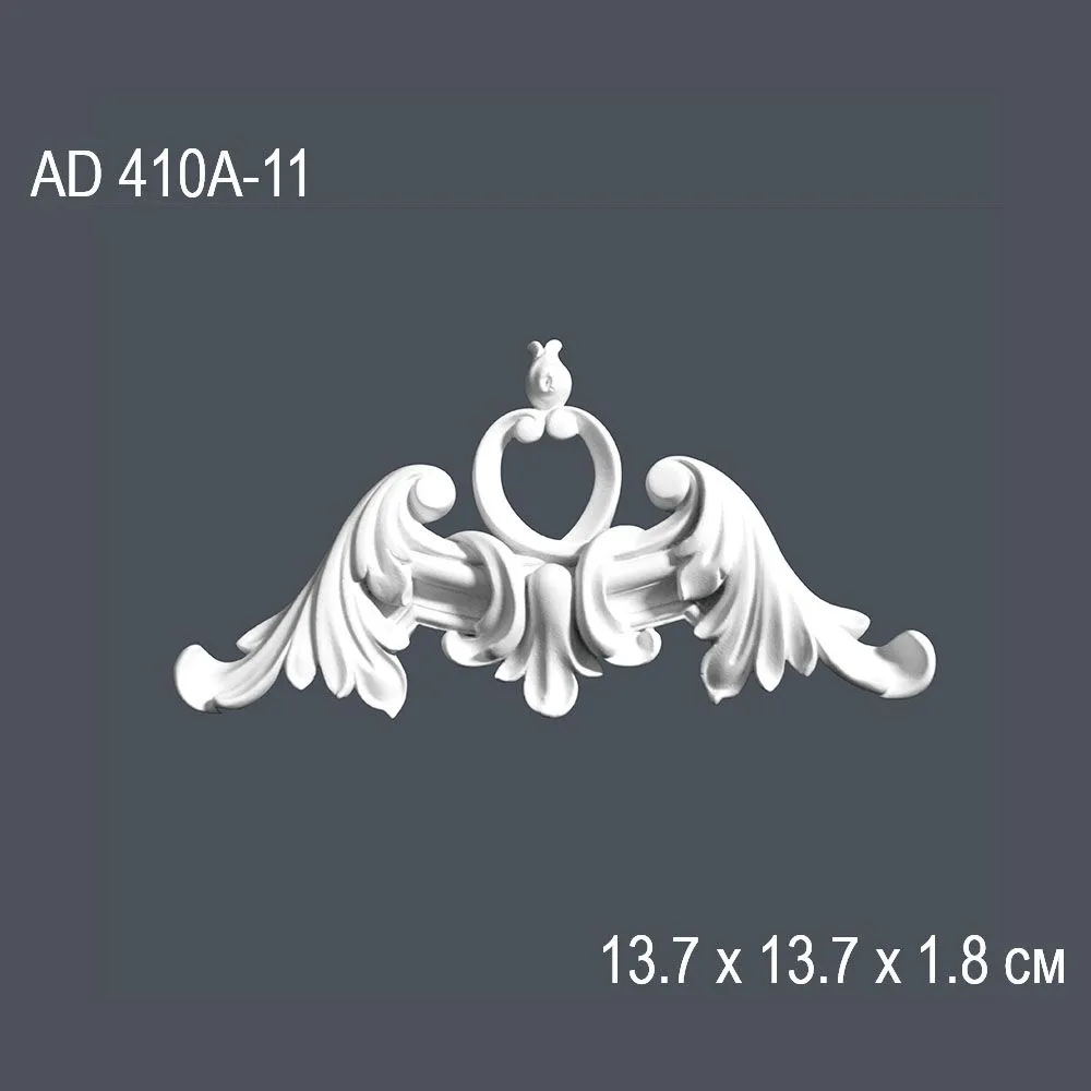 Декор. профиль AD 410A-11 13.7х13.7х1.8см (20)