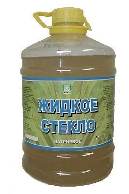 Жидкое стекло фасованное 1*0,9л 