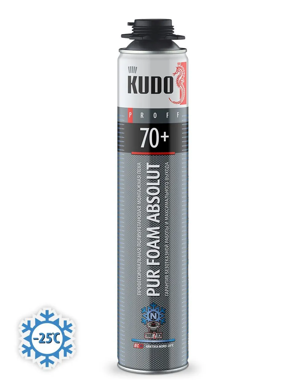 Пена полиуретановая монтажная KUDO PROFF 70+ ARKTIKA NORD