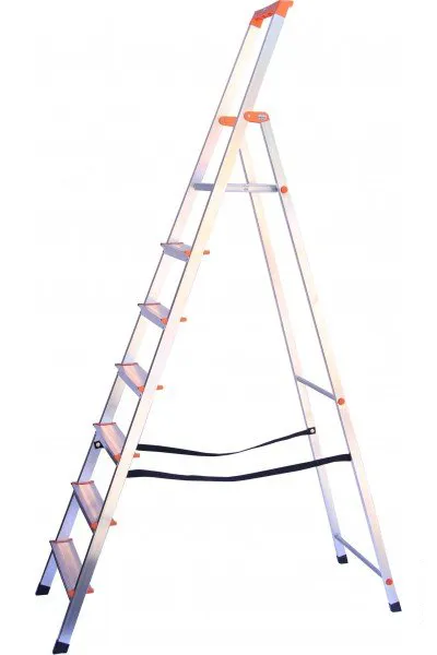 Ал. стремянка Solidy 7, H=1,59/3,50м  (126252)