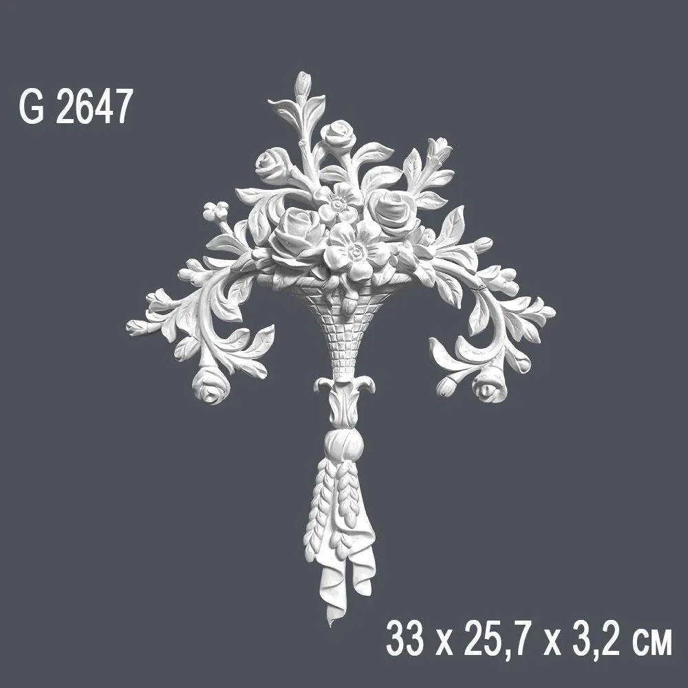 Орнамент G2647 33х25,7х3,2см (30)
