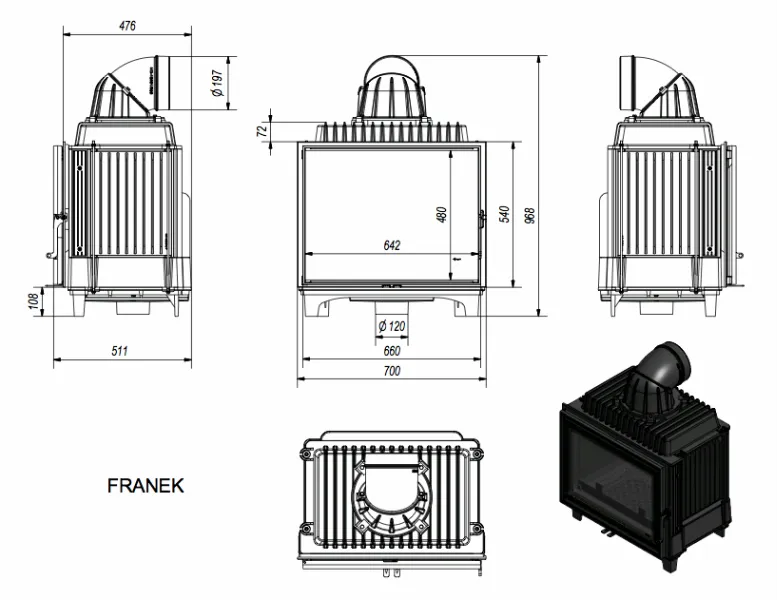 Топка FRANEK