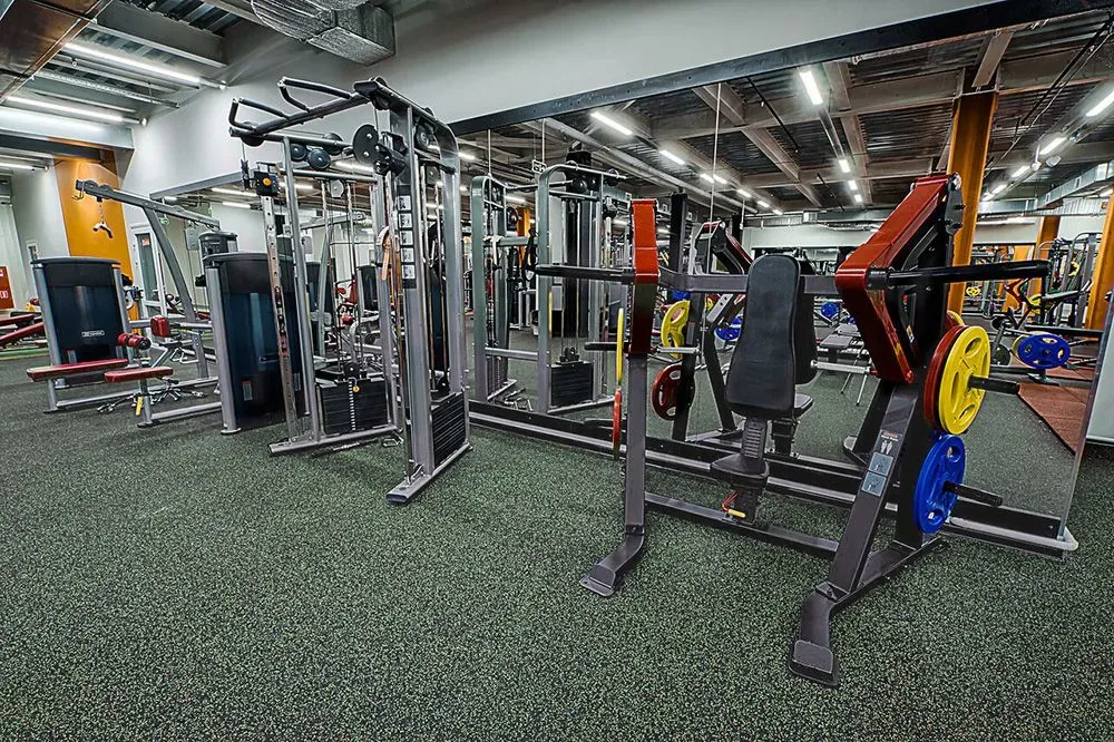 Резиновое покрытие EcoStep Fitness 15  (толщина 4мм ширина 1,5м) терракотовый