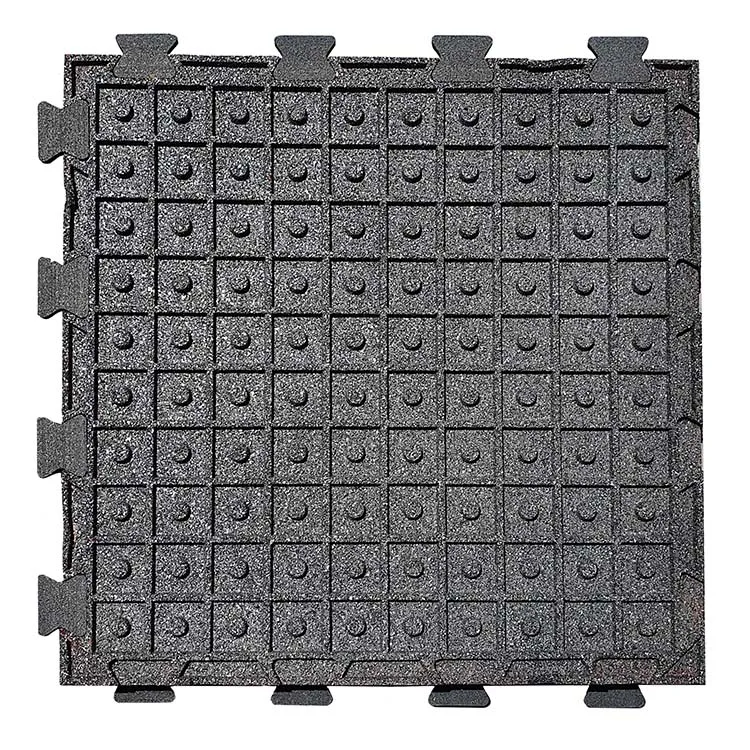 Плитка EcoStep Gym 850 30мм со скрытыми замками, зелёный