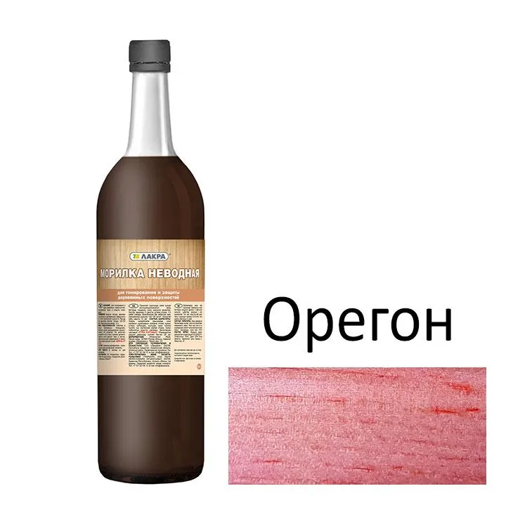 Морилка неводная, Лакра, орегон 0,5л