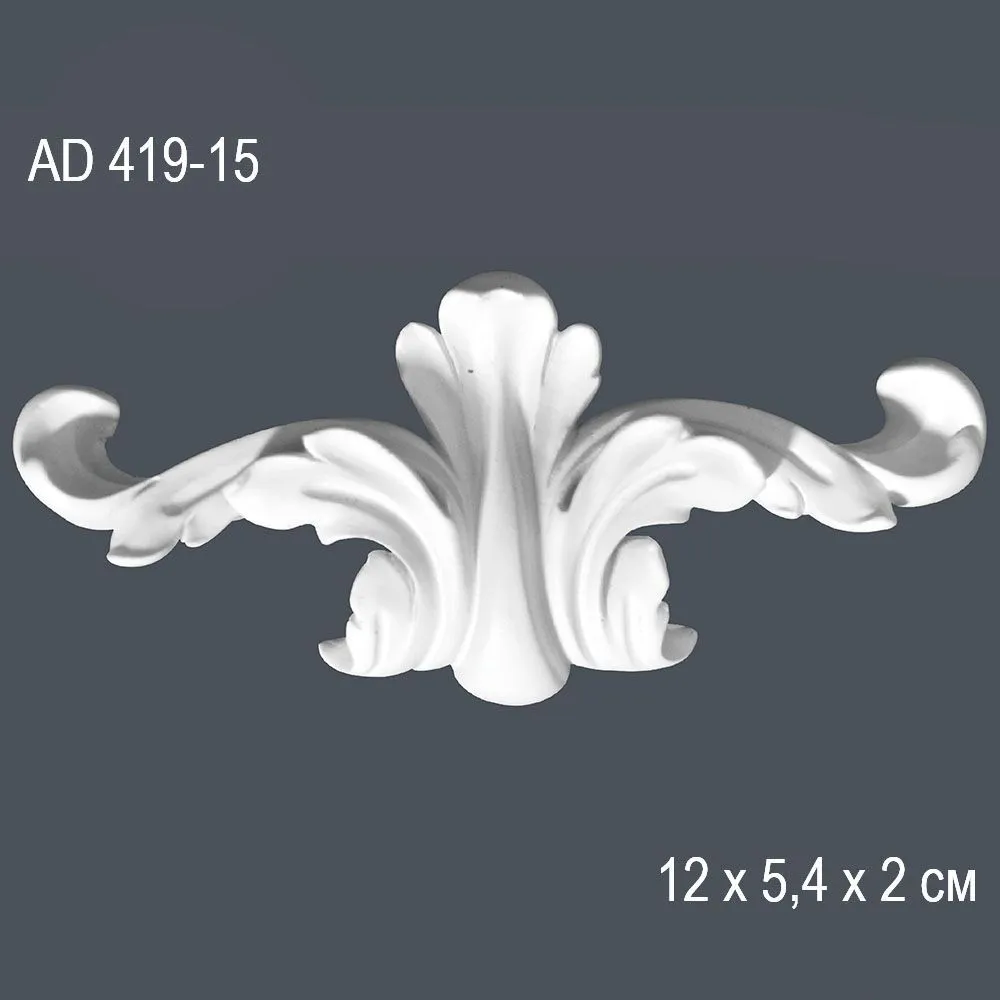 Декор. профиль AD 419-15 12х5,4х2см (20)