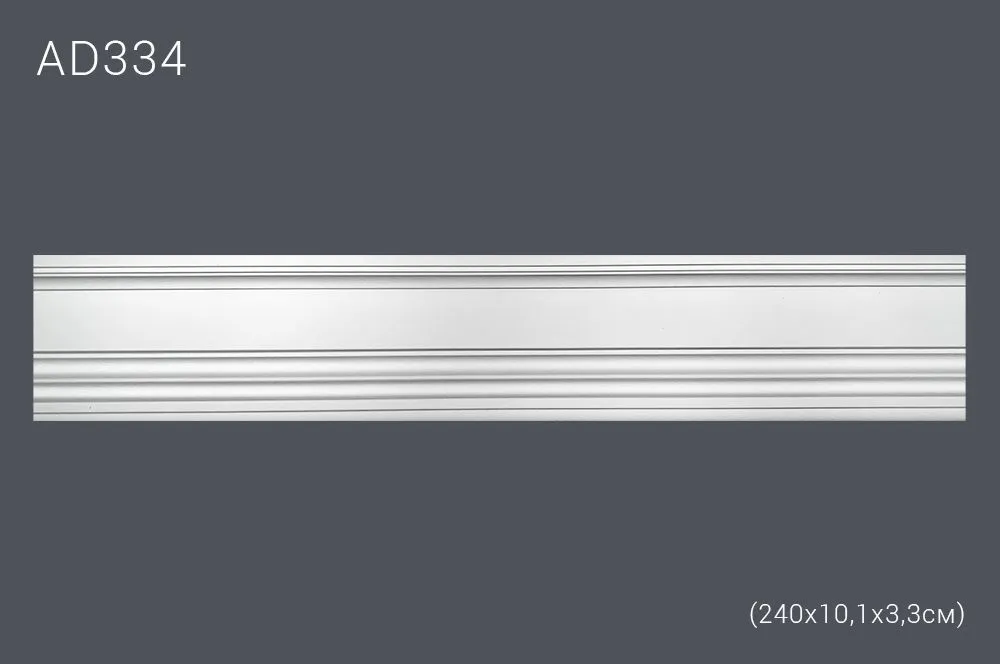 Декор. профиль AD334 240х10х3,3см (35)
