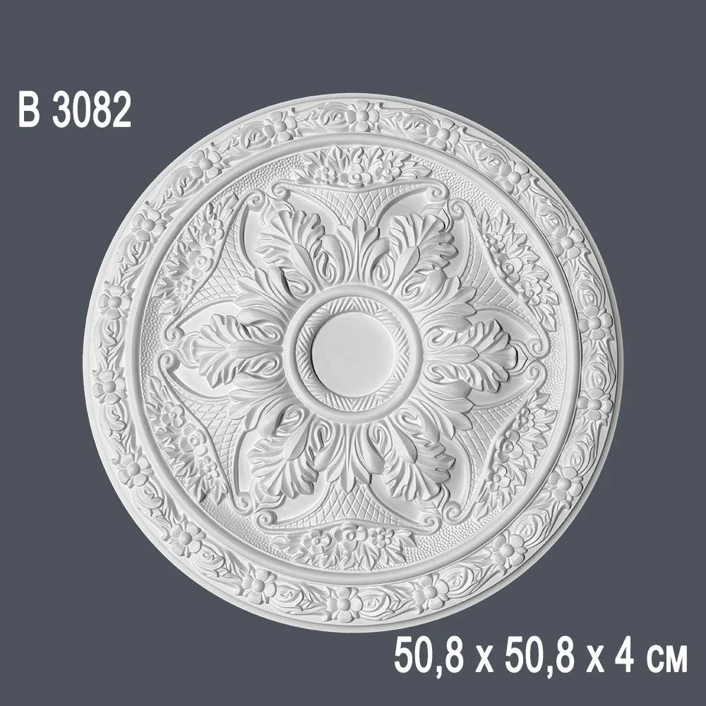 Декор розетка В3082 50,8х50,8х4см (10)
