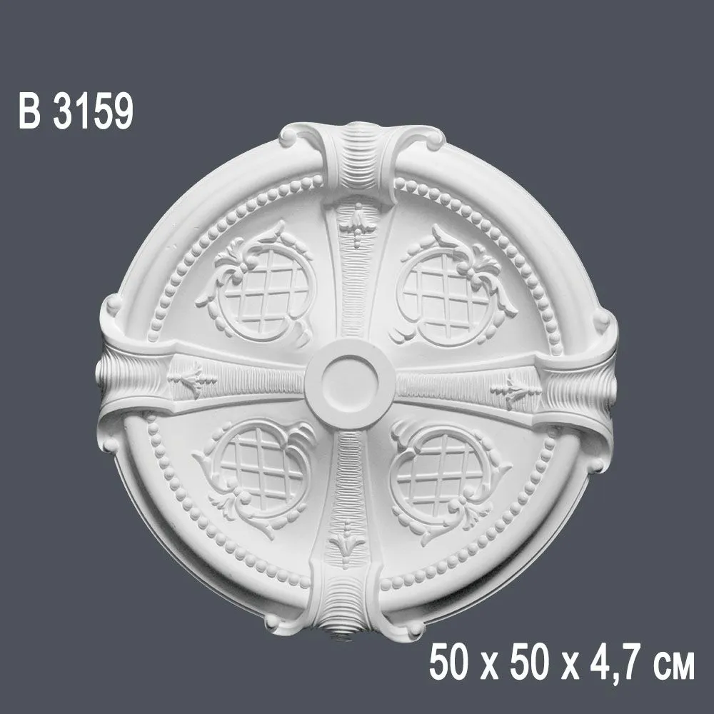 Декор розетка B 3159 50х50х4,7 см (5)