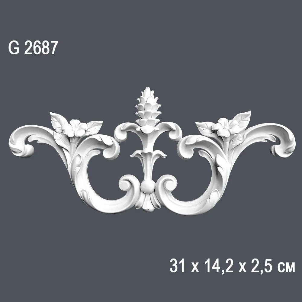 Орнамент G2687 31х14.2х2.5см (50)