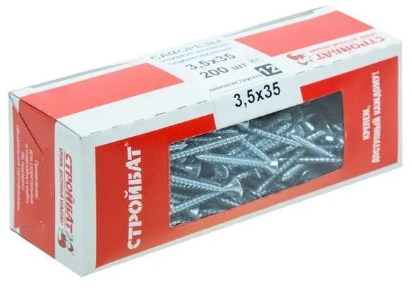 Саморезы универсальные оцинк. 3,0х35 (200 шт) 75241