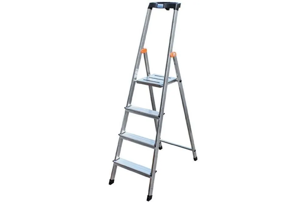 Ал. стремянка Safety 4S, Н=0,85/2,80м  (126320)