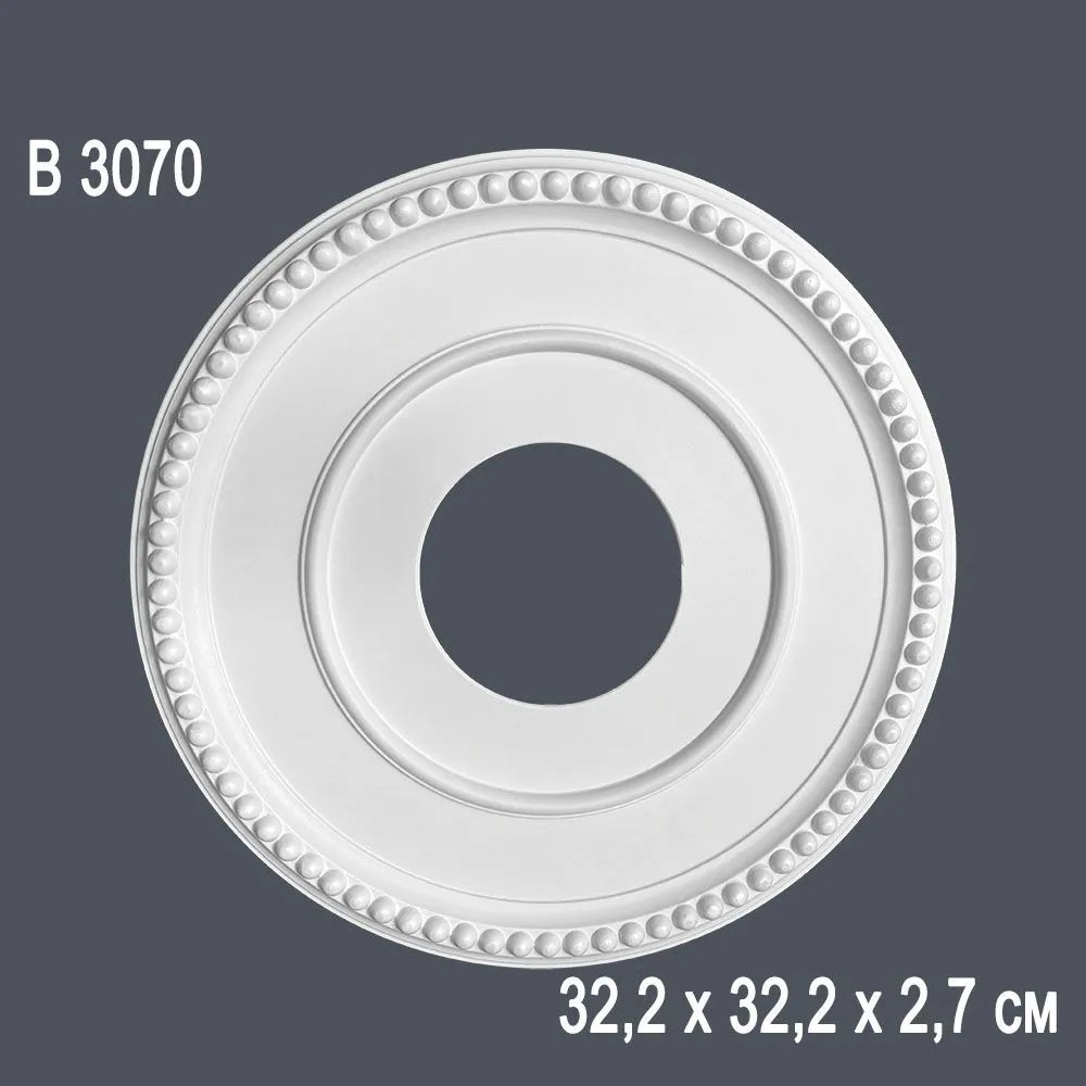 Декор. розетка В3070 32.2х32,2х2,7cm (10)