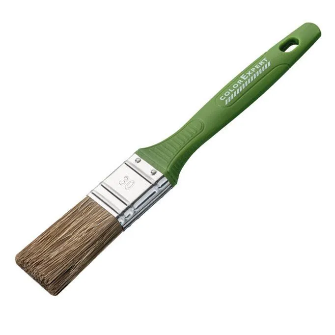 Кисть флейцевая 50мм, толщ 6, пласт. рук.,для гладких и шерох. поверхн,защита древисины 81465099