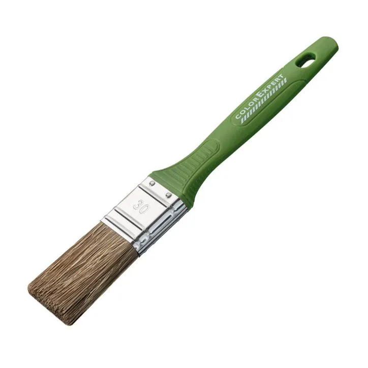 Кисть флейцевая 70мм, толщ 6, пласт. рук.,для гладких и шерох. поверхн.защита древисины 81467099