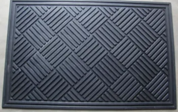 Коврик     KGRM 125  0,58м х 0,88м Чёрная Резина ромбы