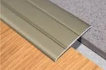 Порог алюм. 140-017К 38мм 0.9м дуб с открытым креплением