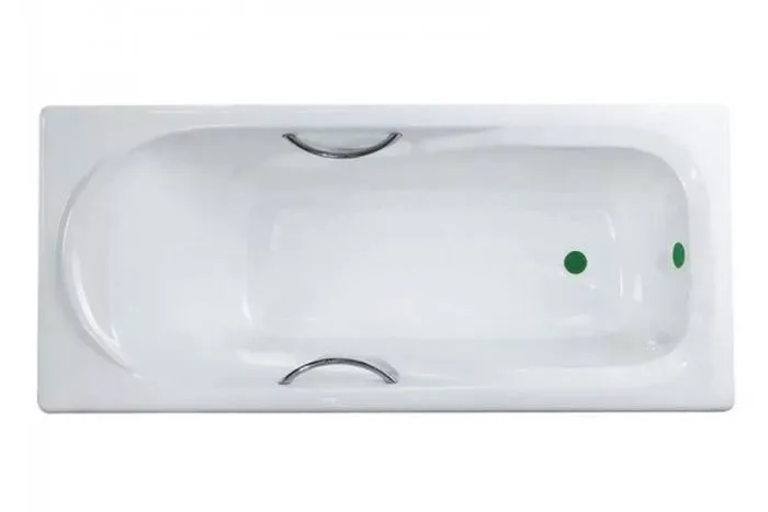 Ванна чугунная SW-021 2000*850*420 +1603L с ручками Вес 244кг - 280л