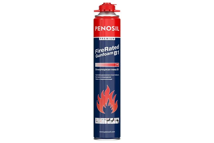 Пена огнеупорная Penosil Premium Fire Rated GunFoam B1 720ml