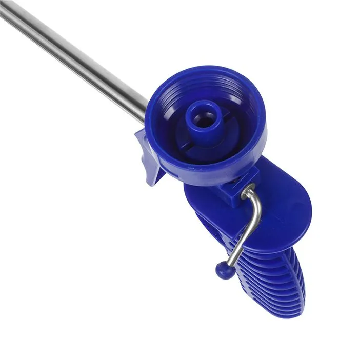 Пистолет для монтажной пены, пласт. корпус, рукоятка и курок, ствол 17,5см  23-7-000